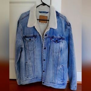 Mens XXL Levi's lined jacket